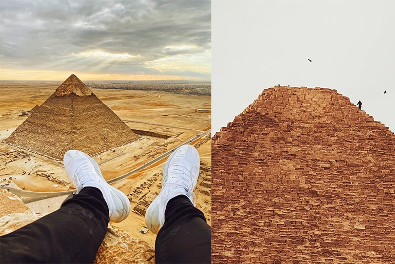 Social Media Star Vitaly Arrested For Climbing Pyramids In Egypt