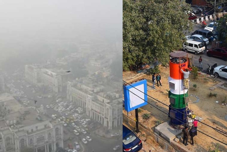Delhi’s Connaught Place To Get Its Own Smog Tower Within Next 3 Months