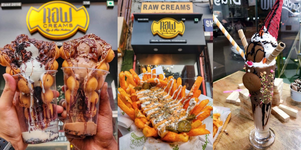 Waffles, Fries and Shake For ₹199 At Raw Creams In Delhi Is The Best Offer This Month!