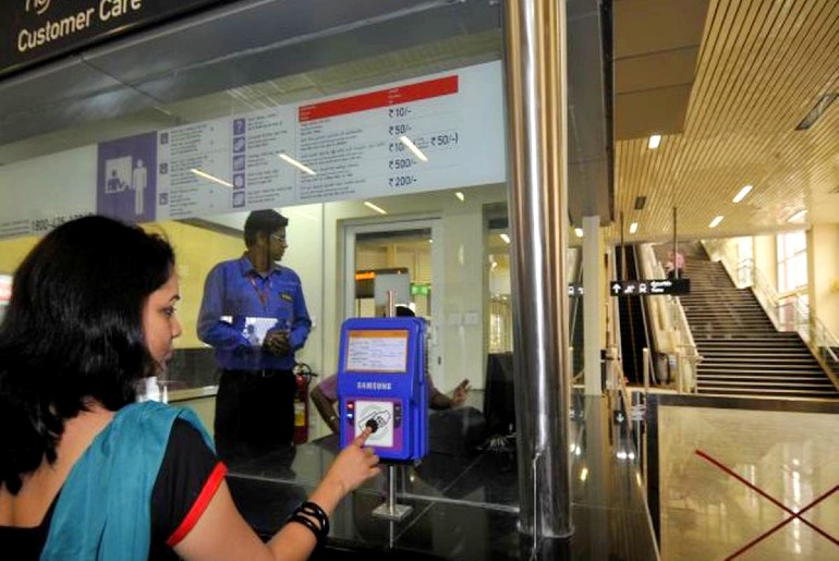 DMRC launches BharatQR Cashless Payment Facility At 5 Metro Stations In Delhi