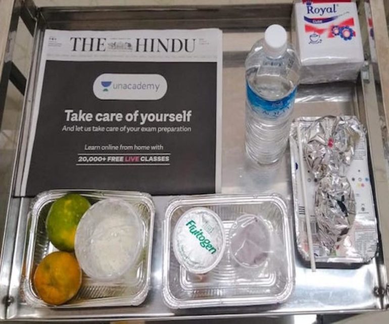 Healthy Foods Like Dosas, Eggs For People In Isolation Facilities In India