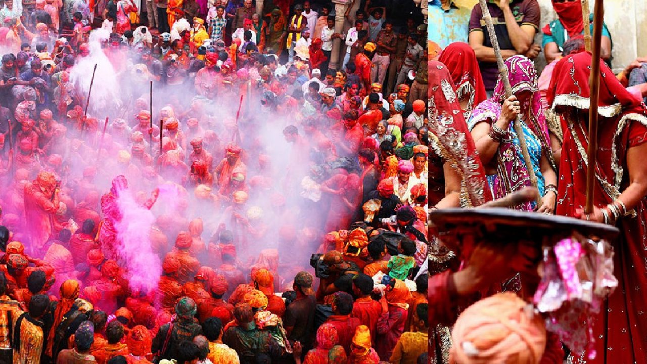 Did You Know That Women Beat Up Men With Sticks In This UP Village During  Holi Celebrations?