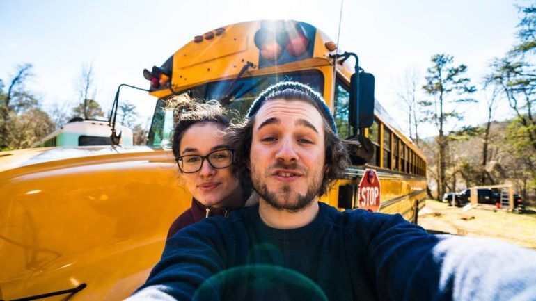 This Couple Transformed A School Bus Into A Gorgeous House On Wheels