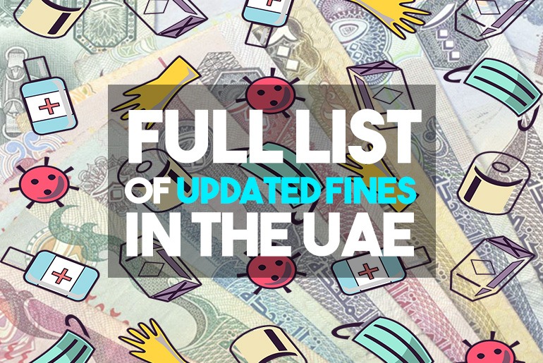 Covid -19: Full List Of Updated Fines In The UAE