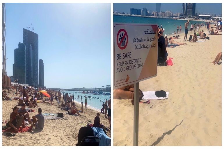 Covid 19: Dubai Beaches Close For Two Weeks