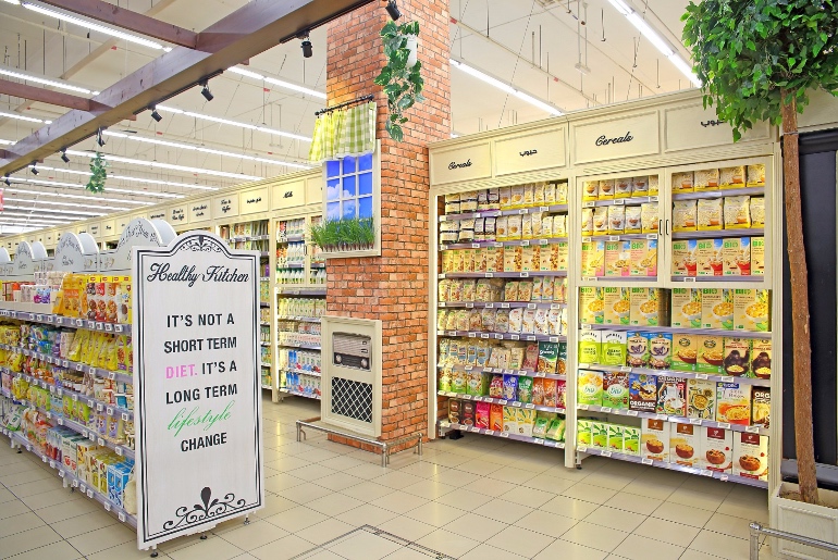 Covid 19: Supermarkets In UAE Use Posters To Ensure Social Distancing