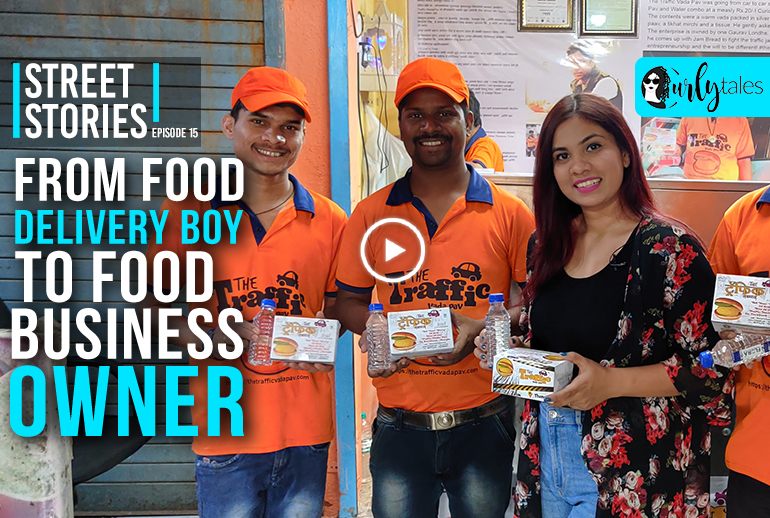 Inspirational Story Of Food Delivery Boy Turned Entrepreneur – Traffic Vada Pav In Mumbai