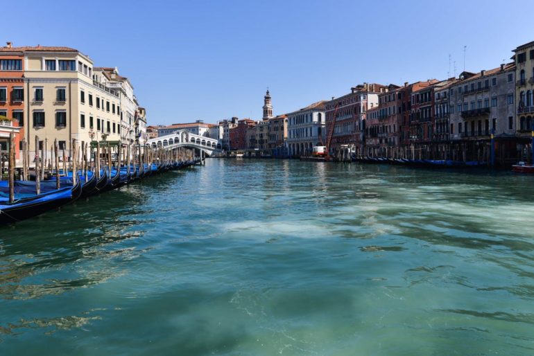 Satellite Images Of Venice’s Waterways Shows Clear Canals During Coronavirus Lockdown