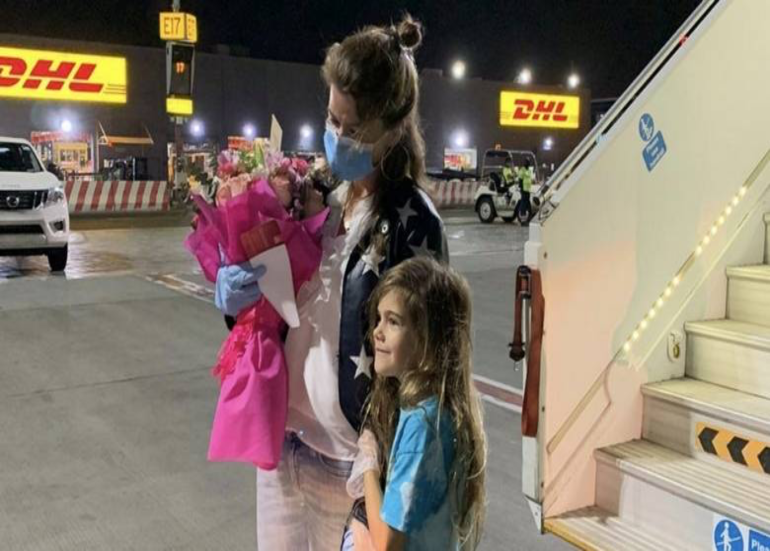 Covid 19: 7 Year Old German Girl Finally Reunited With Her Family In Abu Dhabi
