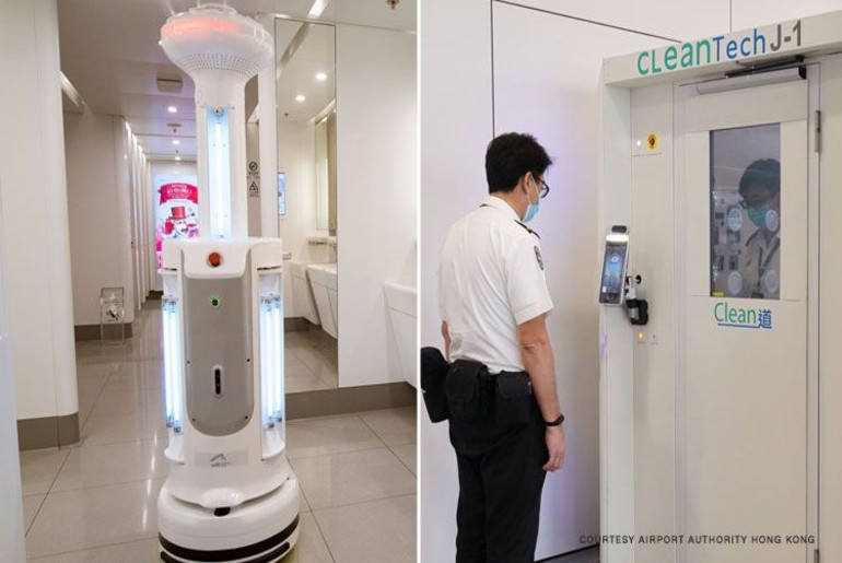 Hong Kong Airport Starts Trial With Cleaning Robots