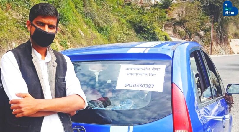 The Hero We Need: Uttarakhand Man Uses His Own Vehicle As Ambulance