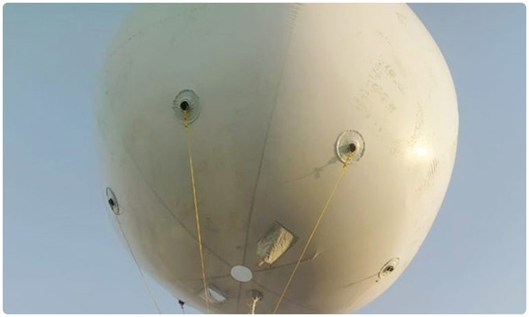 Vadodara Police Install Hydrogen Balloon With Cameras To Monitor Lockdown Violators In The City