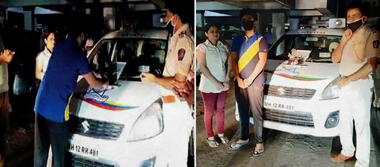 Pune Police Surprise Teen With Birthday Cake After Receiving Stranded Father’s Email