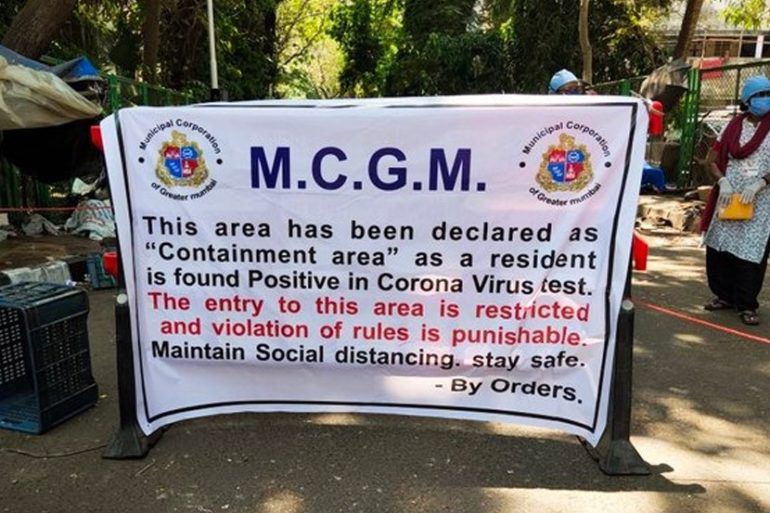 BMC Identifies 191 Coronavirus ‘Containment Zones’ In Mumbai