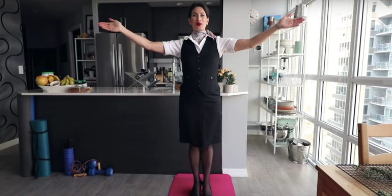 This Flight Attendant’s ‘Work From Home’ Video Will Leave You In Splits