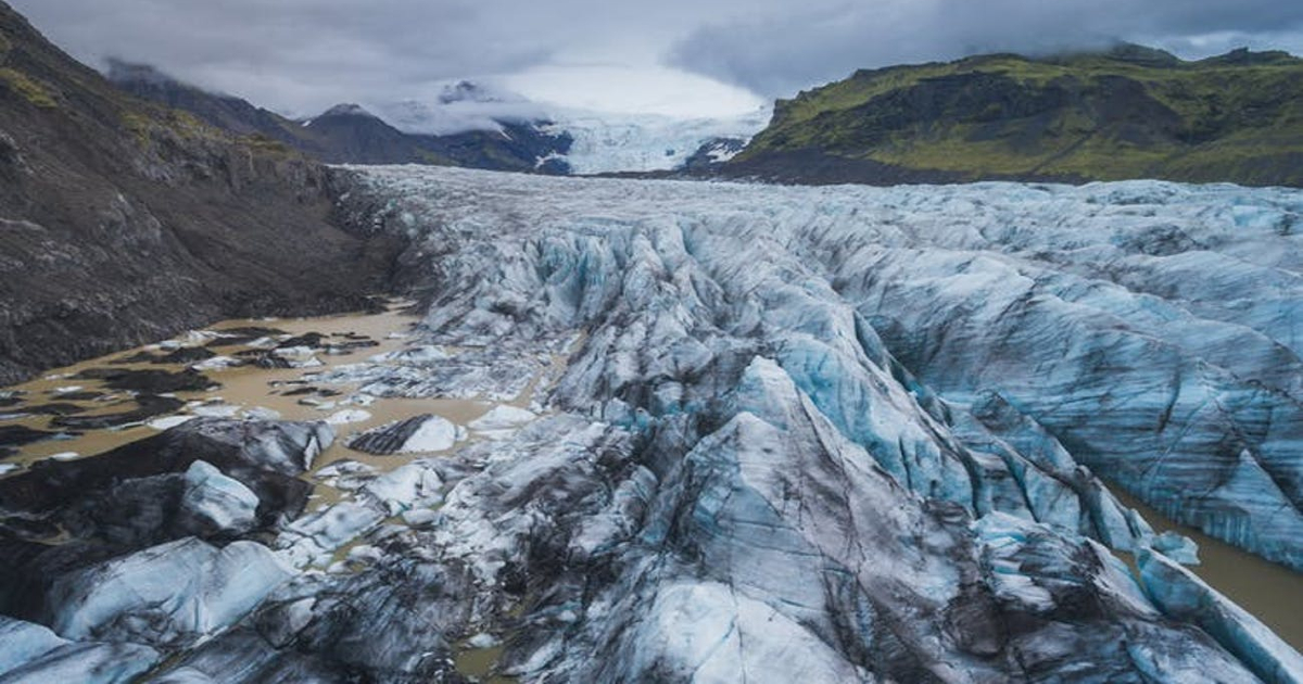 The Vatna Glacier In Iceland Is The Largest Ice Cap In The Country