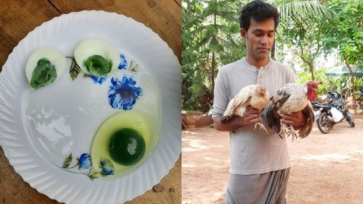 Hens At This Kerala Farm Are Laying Eggs With Green Yolks