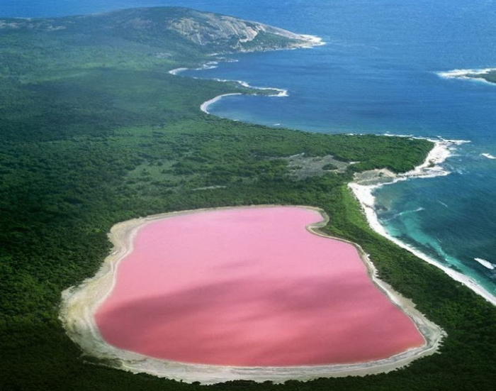 Australia Is Home To Bubble Gum Pink Lakes & Its Stunning