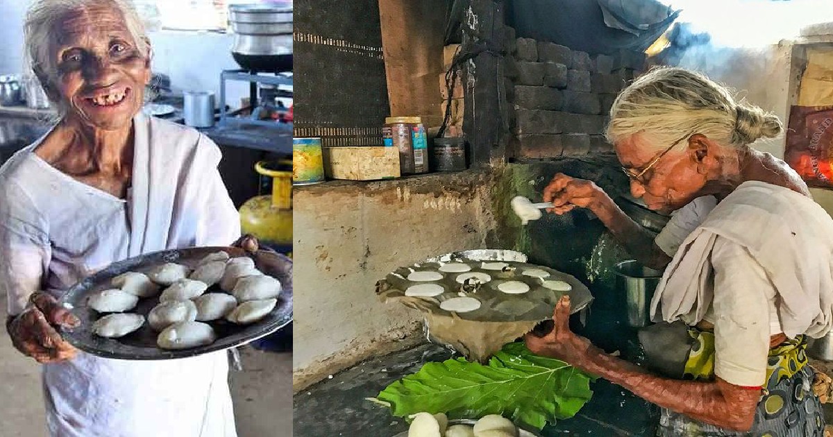 Old Lady From Tamil Nadu Is Still Serving Idlis For ₹1
