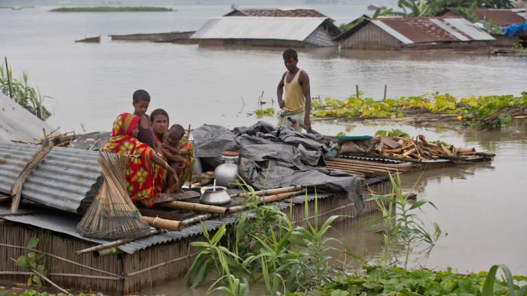Over 2 Lakh People Affected In The First Wave Of Assam Floods