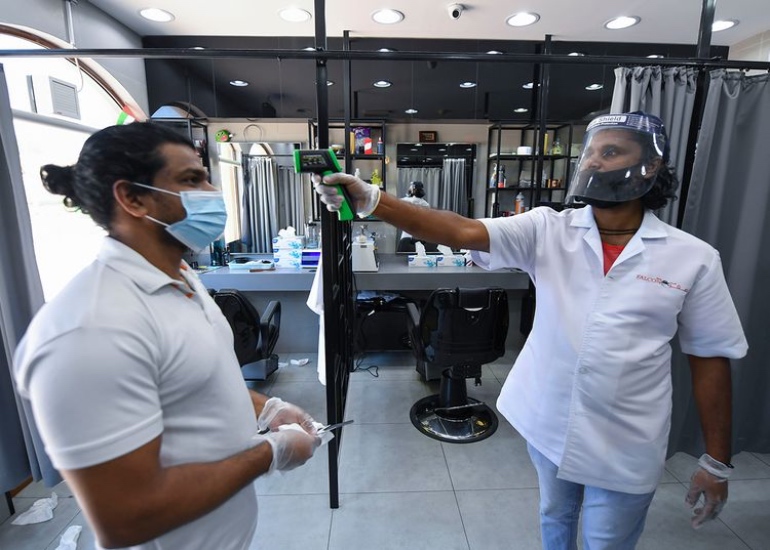 Salons In Dubai Reopen With 50% Capacity