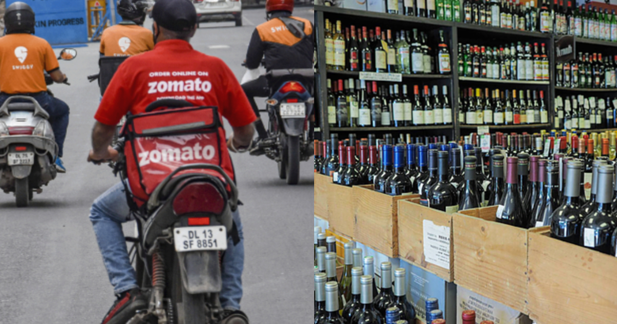 Swiggy, Zomato Start Alcohol Delivery In Jharkhand
