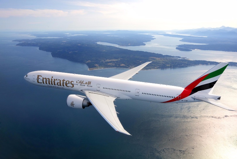Emirates in flight food service