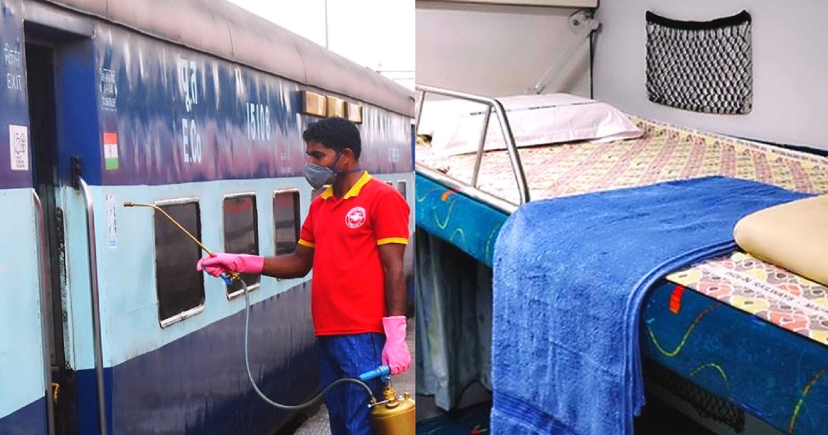 Indian Railways Deploys 960 COVID Care Coaches In 5 Indian States