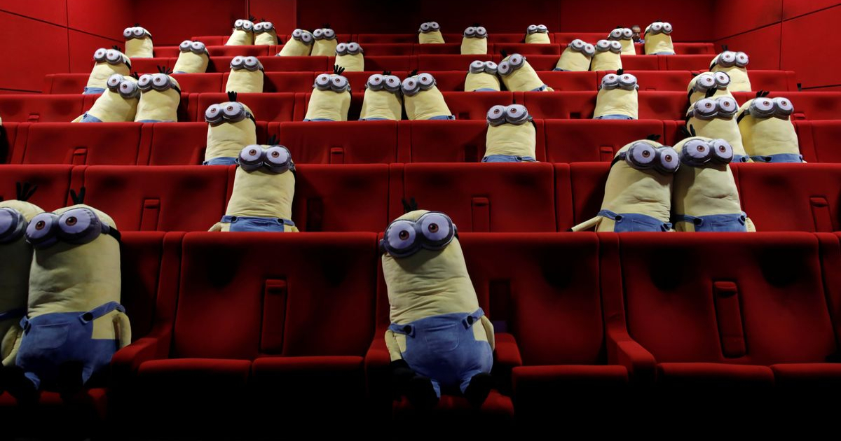 Minions Welcome Back French Movie Buffs After Lockdown