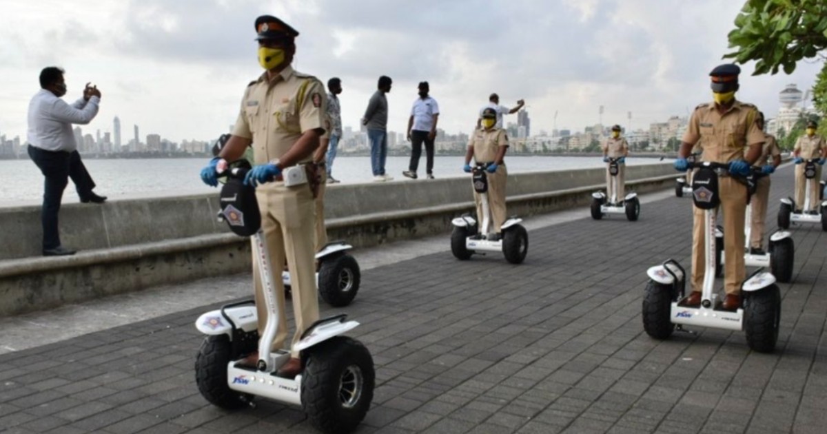 Mumbai Police To Patrol City On Segway Fleet