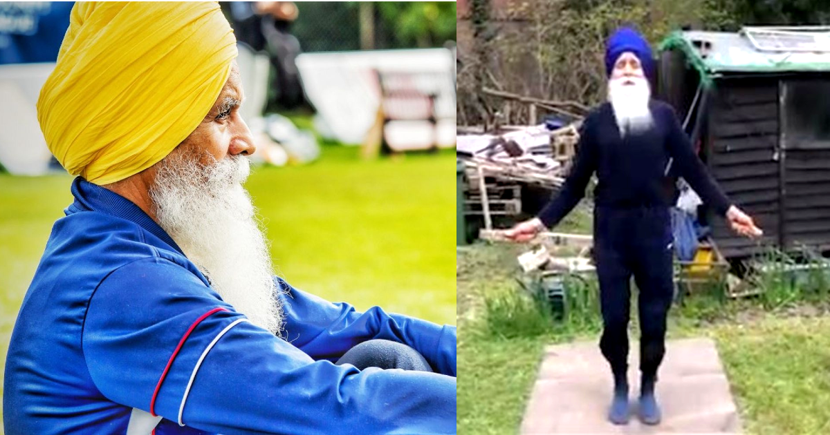 London Based 73-Yr-Old Skipping Sikh Raises Funds Worth ₹11 Lakh