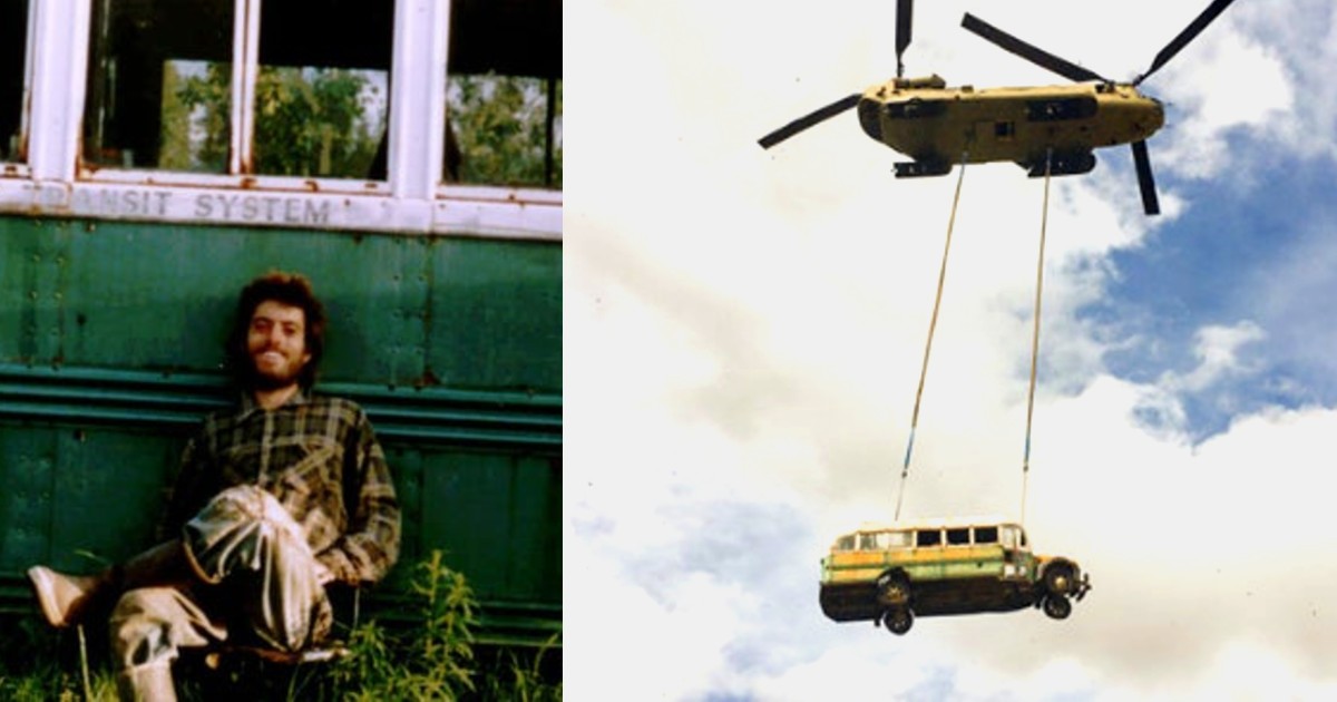 Iconic ‘Into The Wild’ Bus Removed By Alaskan Officials For Safety Purposes