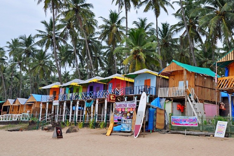 Goa-Style Shacks on maharashtra beaches