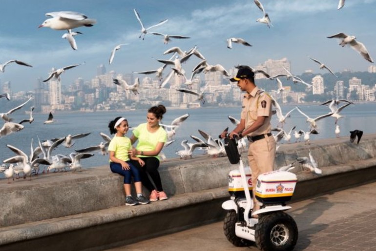 mumbai police segways