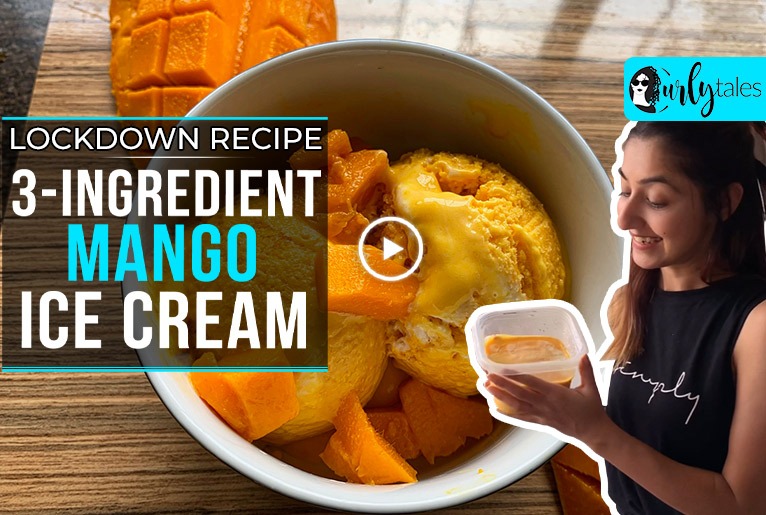 Lockdown Recipe Ep 8: Learn To Make 3-Ingredient Mango Ice Cream
