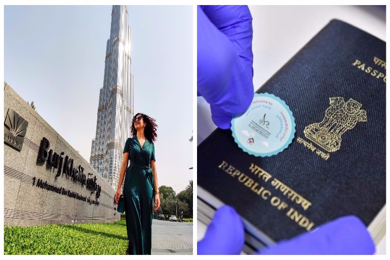 Dubai Welcomes Tourists; Visitors Receive Special Welcome Stickers
