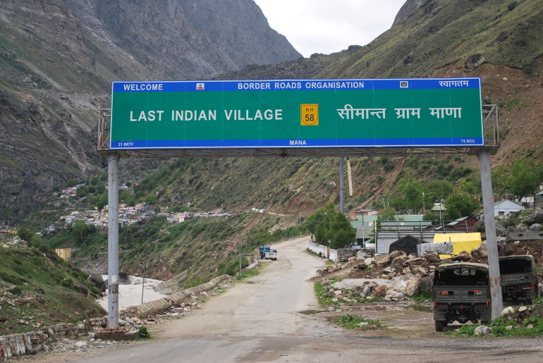 last Indian village