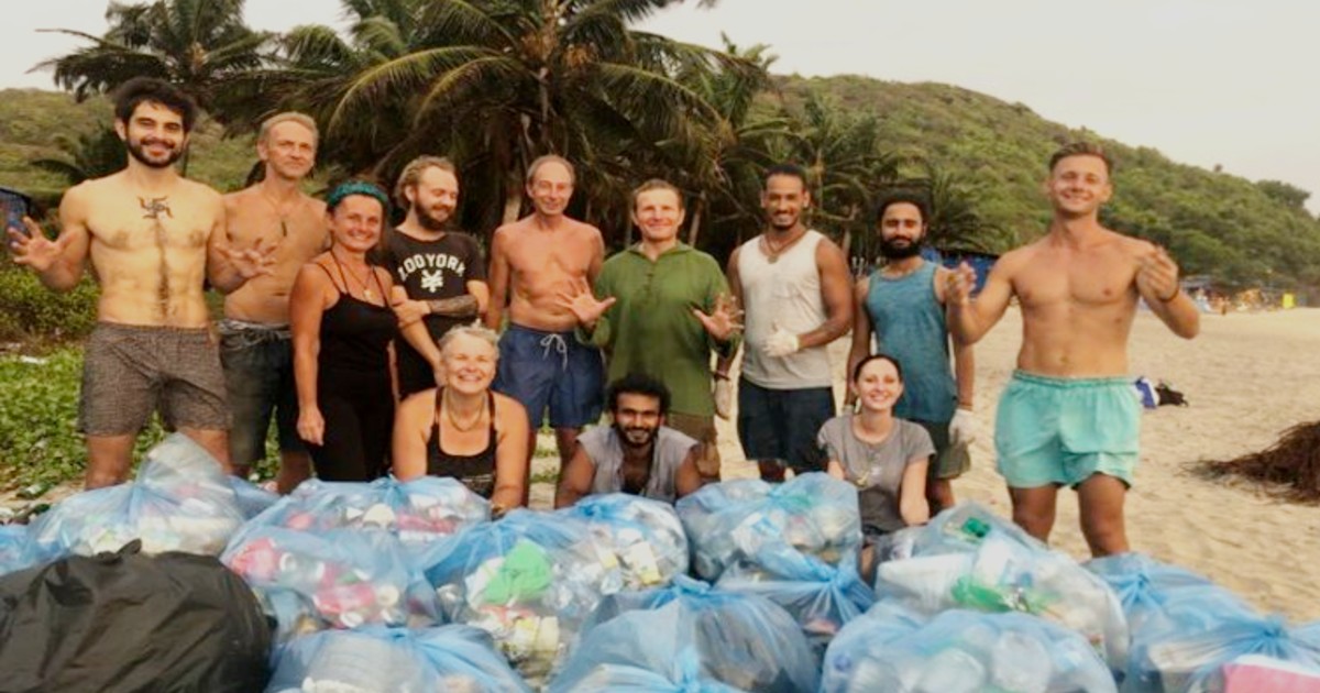 Foreigners Stranded In Goa Clean Beaches And Tend Crops
