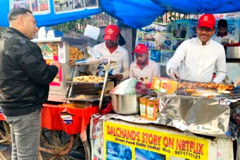 delhi street vendors