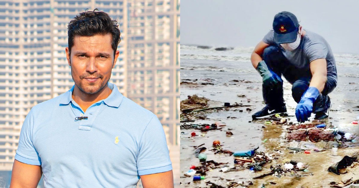 Randeep Hooda Cleans Versova Beach With Social Distancing Measures Amid Coronavirus Pandemic