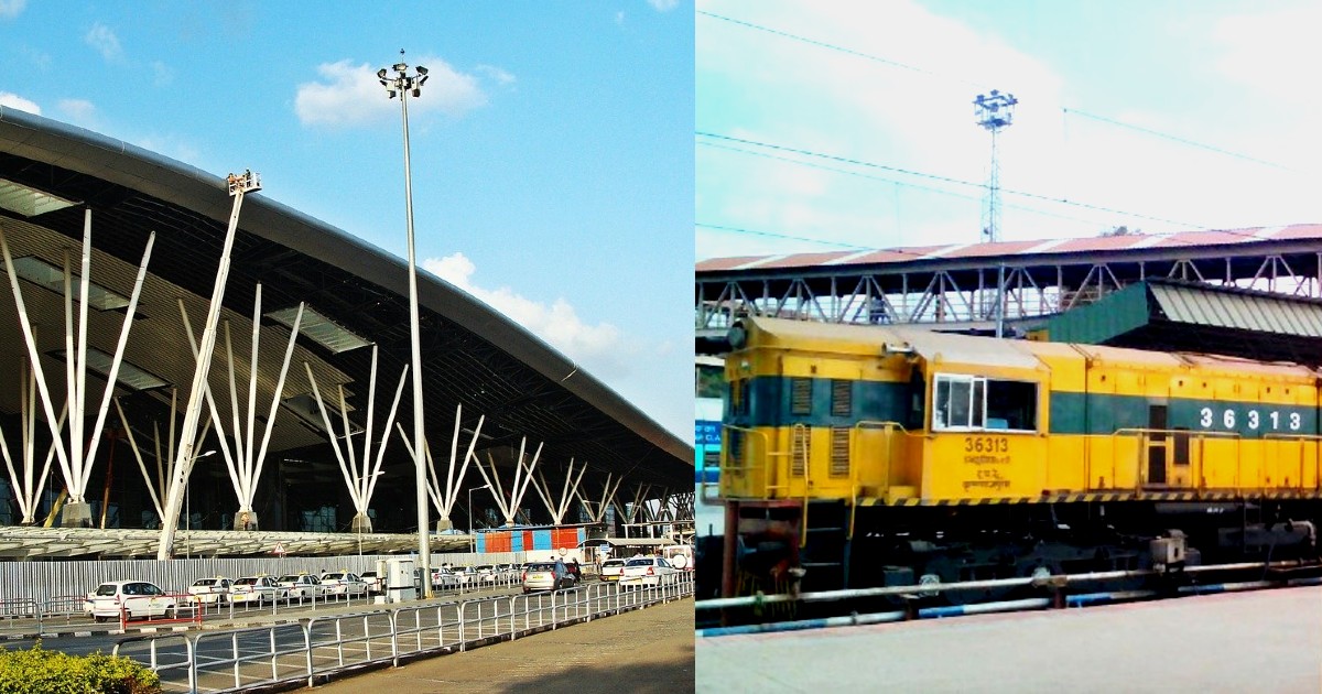 Reach Bangalore City To The Airport Within 1 Hour; New Railway Connection Almost Ready