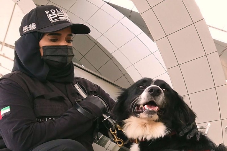 Watch: Dubai Becomes The World’s First Airport To Use K9 Dogs To Detect Covid Cases