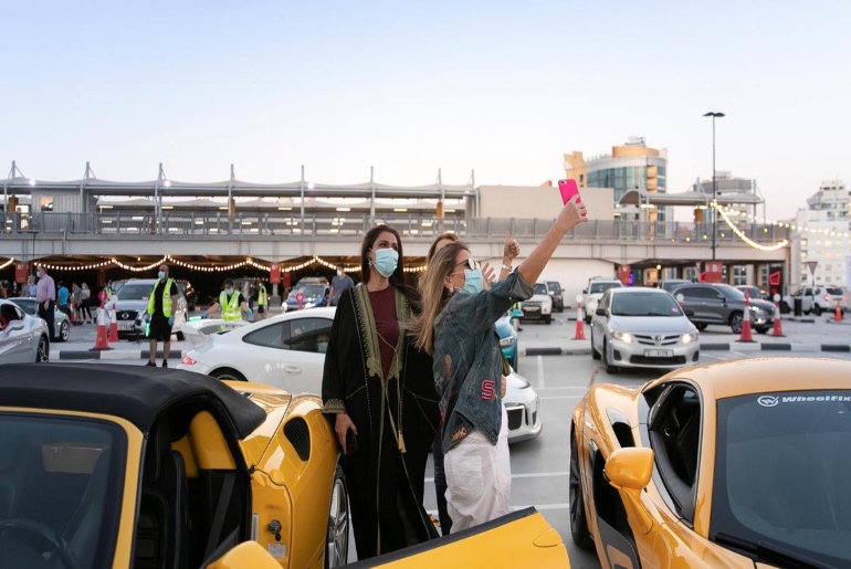 Abu Dhabi’s First Drive-In Cinema Opens At Yas Marina Circuit