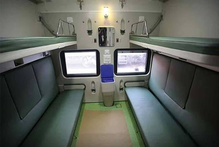 Travelling In Lower Side Berth Of Train Now More Comfortable With Back Rest & Innovative Seats