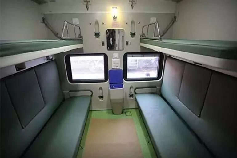 Travelling In Lower Side Berth Of Train Now More Comfortable With Back ...