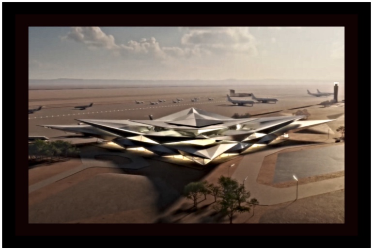 Saudi’s New Luxury Airport Is Designed To Look Like A Mirage