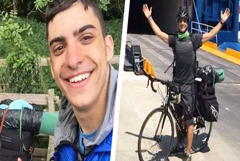 This Student Cycled 3218 Km In 48 Days To Reunite With His Family In Greece