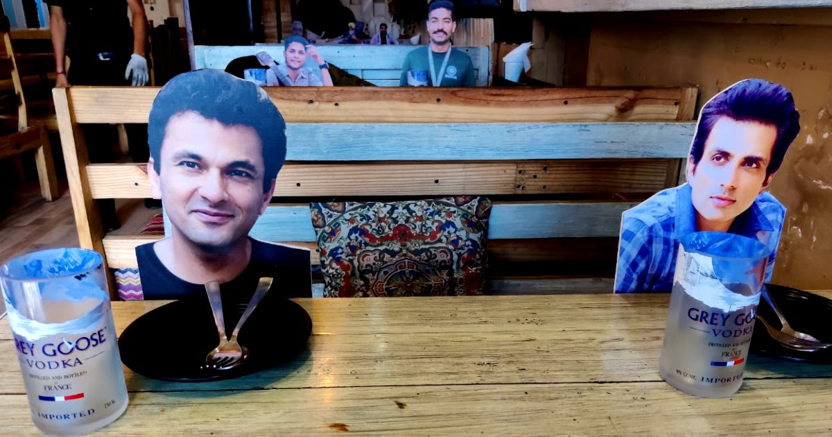 This Cafe In Delhi Lets You Dine With Corona Warriors Like Sonu Sood & Vikas Khanna