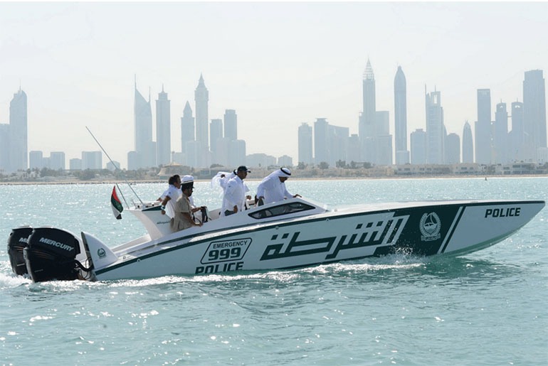 The World’s Fastest Police Boat Costing $400,000 Is Now In Dubai
