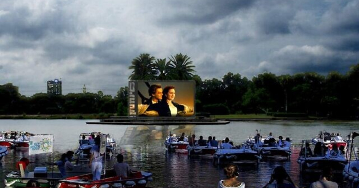 Israel Gets A Floating Cinema For Coronavirus Safe Viewing
